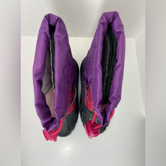 Sorel X Disney Flurry Frozen Anna Weather Resistant Boots Toddler Girl Size 12 - Picture 8 of 13